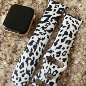 (Only Band) Leopard Band Compatible with apple watch Strap 38mm/40mm/42mm/44mm